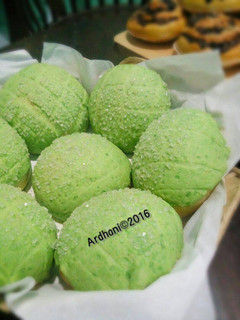 Foto resep Roti Melon / Melon Pan / Melon Bread