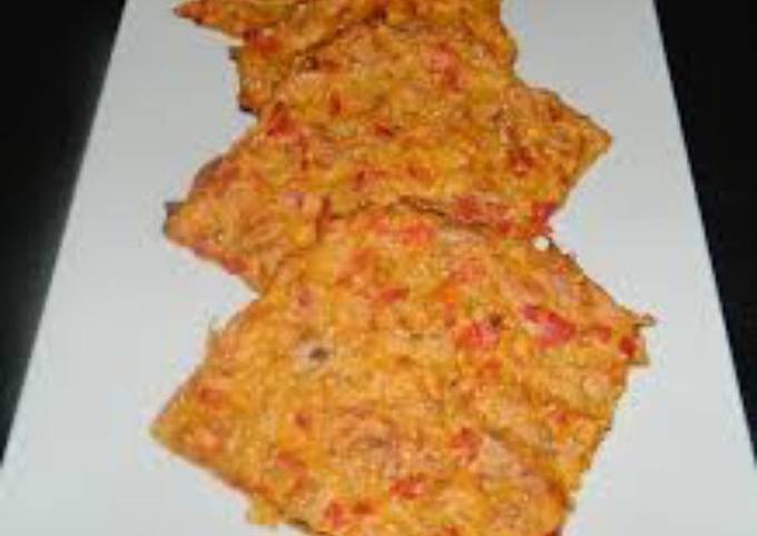 Sándwich ¡con pan de zanahoria y semillas! (sin harina) Receta de Leilabr-  Cookpad