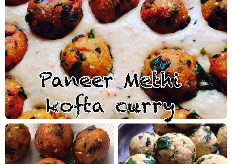 Quick Tips Paneer Methi Kofta Curry
