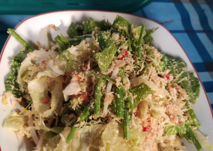 Standar Resep bikin Urap Sayur  menggugah selera