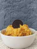 Ganache de dulce de leche con oreo