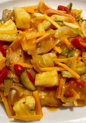 A picture of Sweet & Sour Fish.