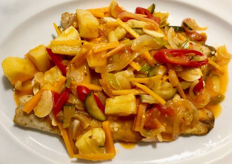 Steps to Make Quick Sweet &amp; Sour Fish