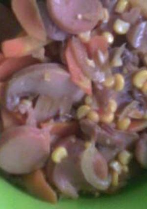 Foto resep Jamur Sosis Saus Tiram