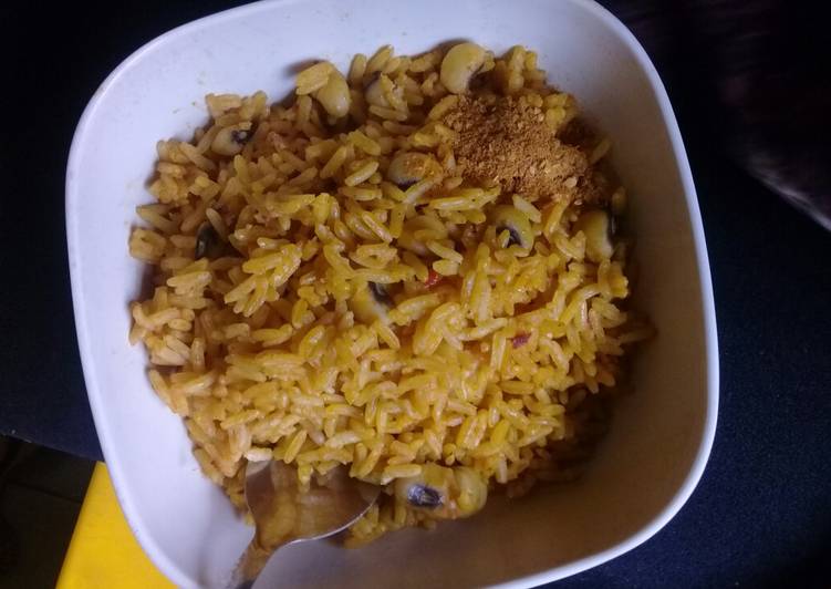 Recipe of Homemade Hafsat&#39;s delicious jelop rice