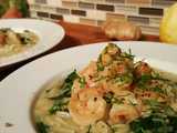 shrimp risotto