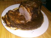 Una foto de asado negro