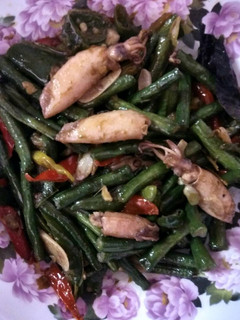 Foto resep Tumis Kacang Panjang Cumi Asin