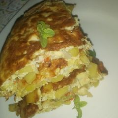 A picture of Potato pie.