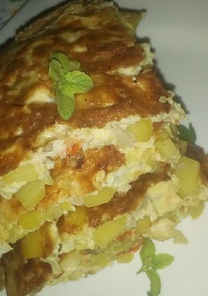 A picture of Potato pie.