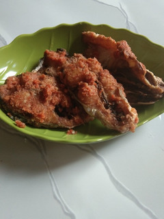 Foto resep Ikan patin goreng sambal mercon