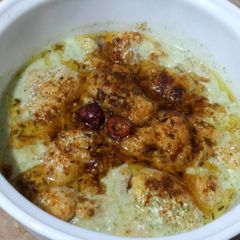 A picture of Haray masalay ke dahi bhalay.