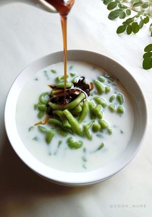 Foto resep Es Cendol Daun Kelor