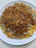 Tahu telur sambal kacang