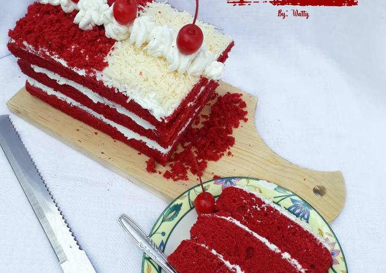 Red velvet cake kukus spesial KEMERDEKAAN🇮🇩