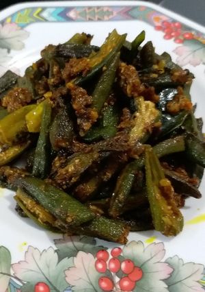 A picture of Okra Fry.
