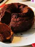 Ciambellone bicolore senza latte e burro