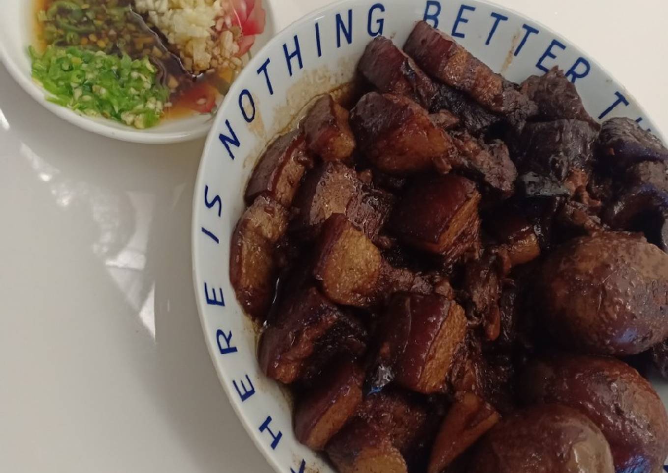 Braised belly pork