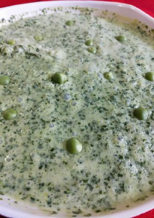 A picture of Coriander Raita.