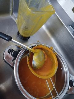 Una foto de Crema de ahuyama