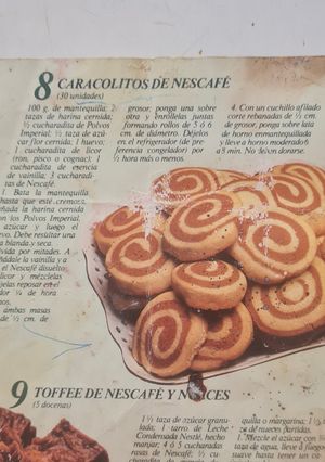 Una foto de Caracolitos de Nescafé