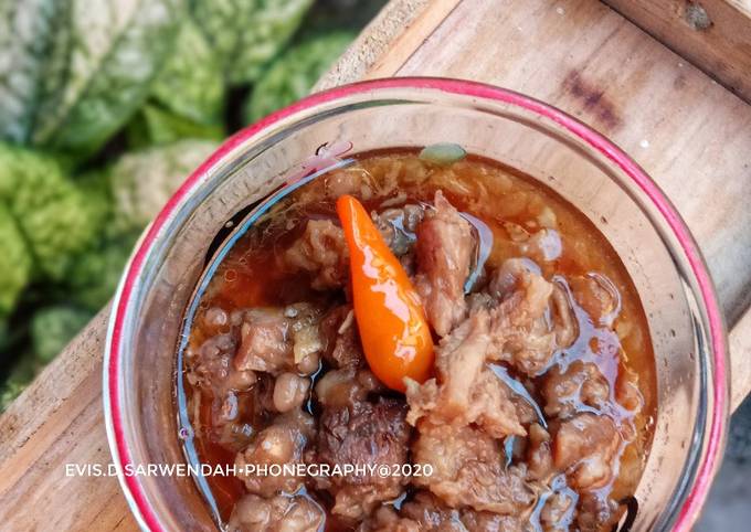 Semur Daging Tetelan Simple