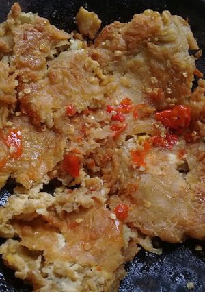 Foto resep Telur geprek