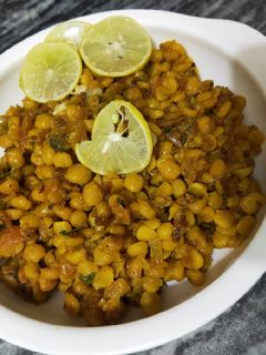 A picture of Masala chana Dal.