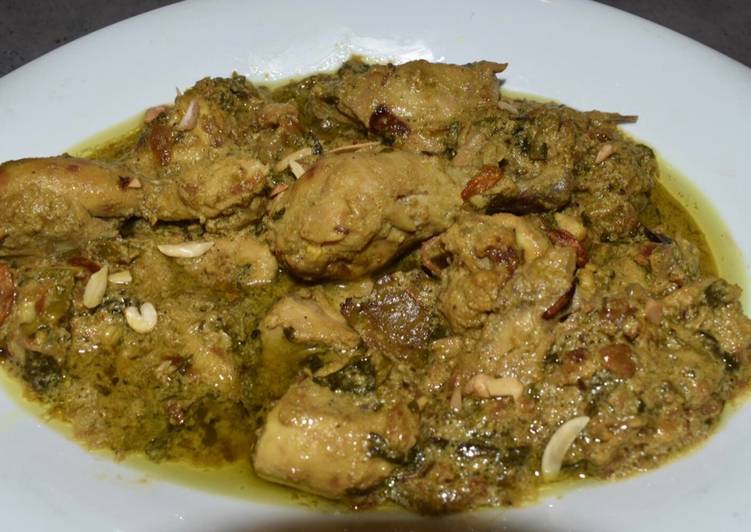 How to Make Recipe of Green Chicken Curry