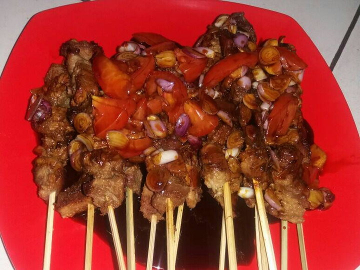 Wajib coba! Cara gampang bikin Sate Sapi Bumbu kecap Ala Yani Noviyani  sempurna