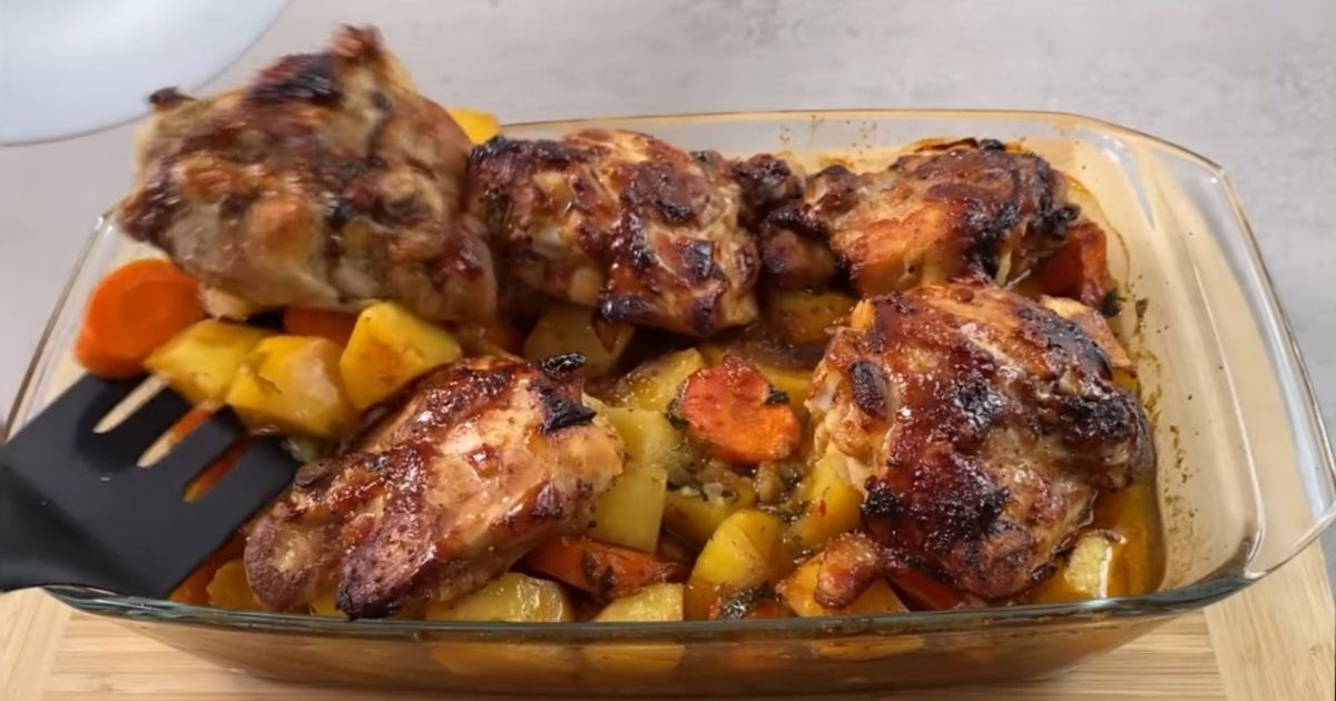 Paha Ayam Panggang Madu Mustard