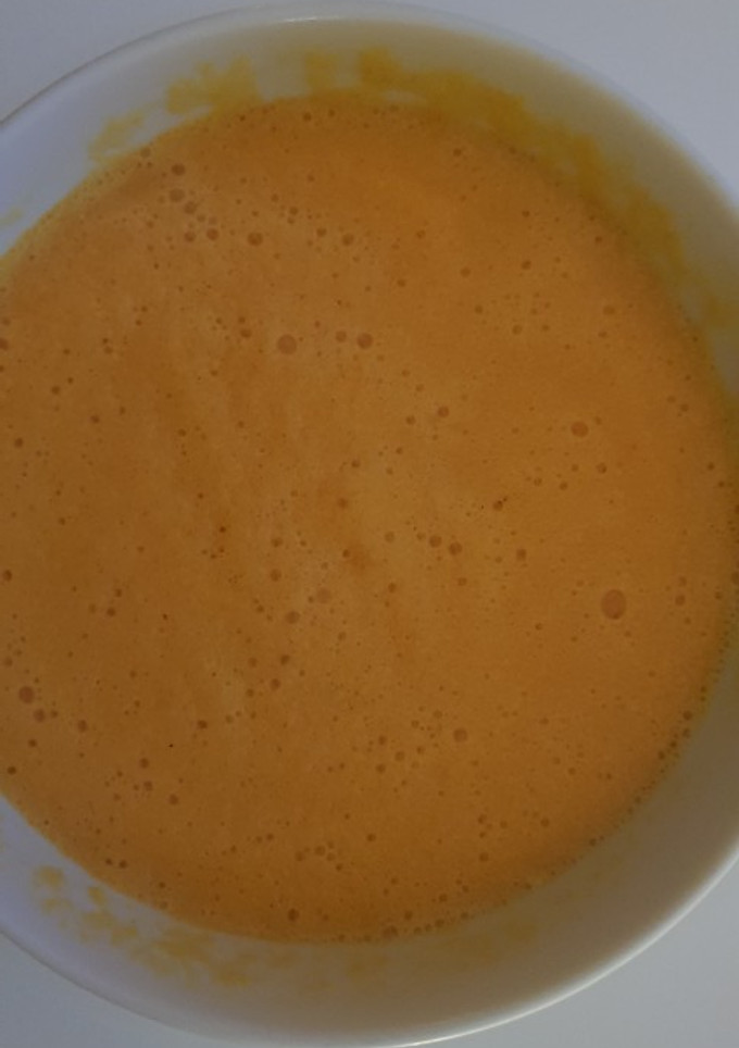 Una foto de Crema de calabaza a mi rollo