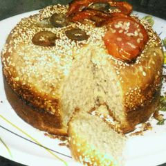 A picture of Herbed wheat bread.