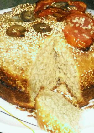 A picture of Herbed wheat bread.