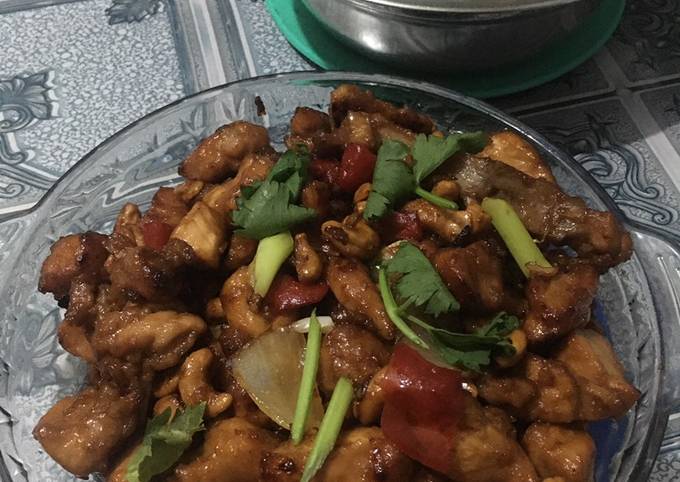 Resep: Ayam kung pao ala fe Enak Dan Mudah