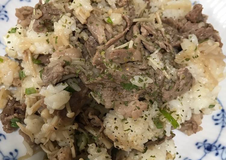 Steps to Prepare Any-night-of-the-week Beef pilaf