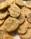 BIZCOCHITOS VEGANOS tipo crackers 🌱 pocos ingredientes 🤝🏻