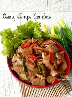 Foto resep Oseng Tempe Gembus