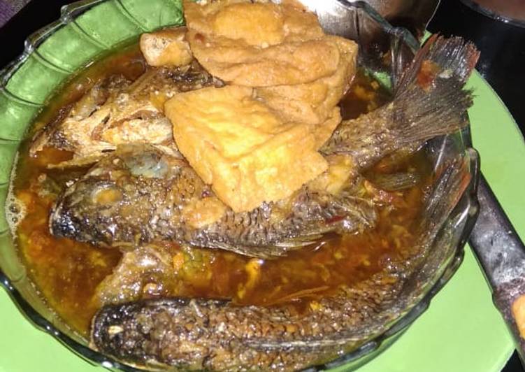 Langkah Menyiapkan Semur ikan nila Lezat