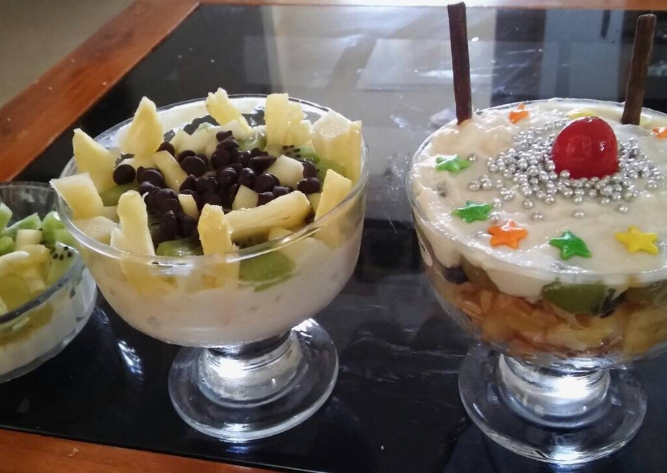 Baked curd