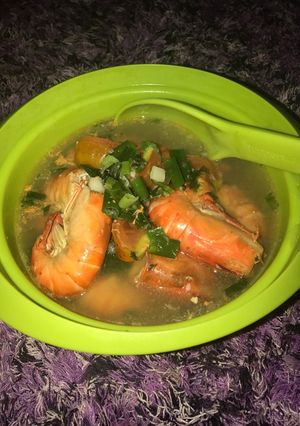 Foto resep Sup udang galah no msg