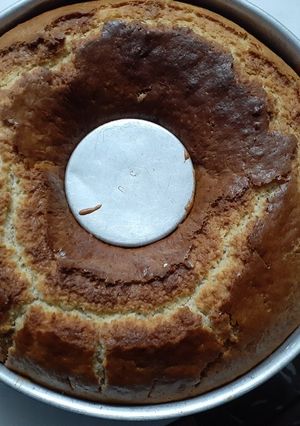 Una foto de Torta rápida de banana