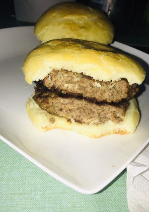 Una foto de Hamburguesas caseros