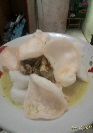 Foto resep Lontong opor sederhana dan enak