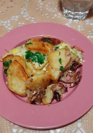 Une photo de Gratin de poulet au pomme de terre 🍴