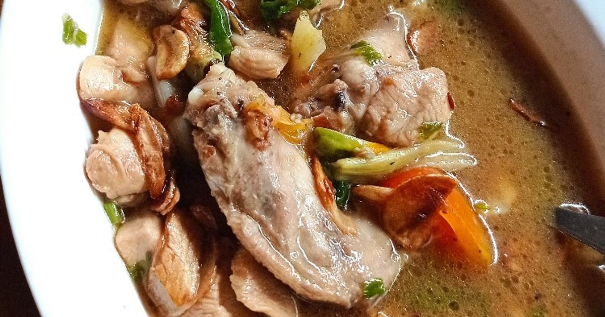 Swike ayam masakan jawa