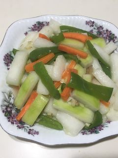 清炒冬瓜 的食譜成品照片