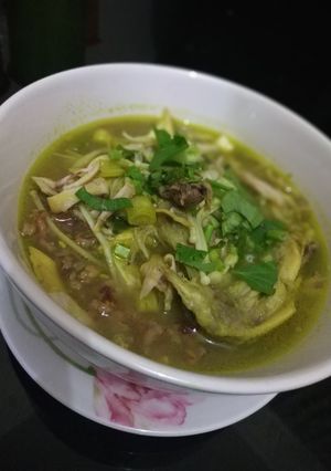 Foto resep Soto sehat anti kanker