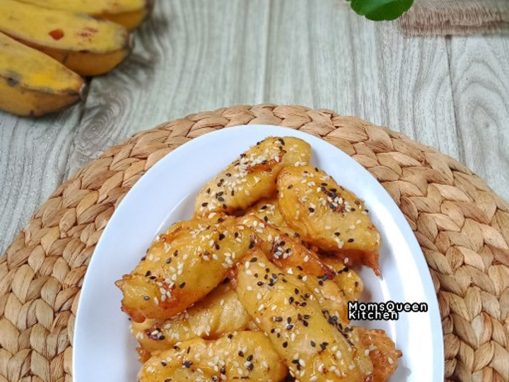 Cara Membuat Pisang goreng Sze-Chuan (Kobe Tepung Pisang Goreng Krispy) Untuk Jualan