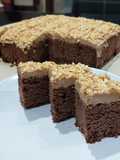 Keto Bolu Jadul Cokelat Nougat Sugar & Gluten Free #Ketopad